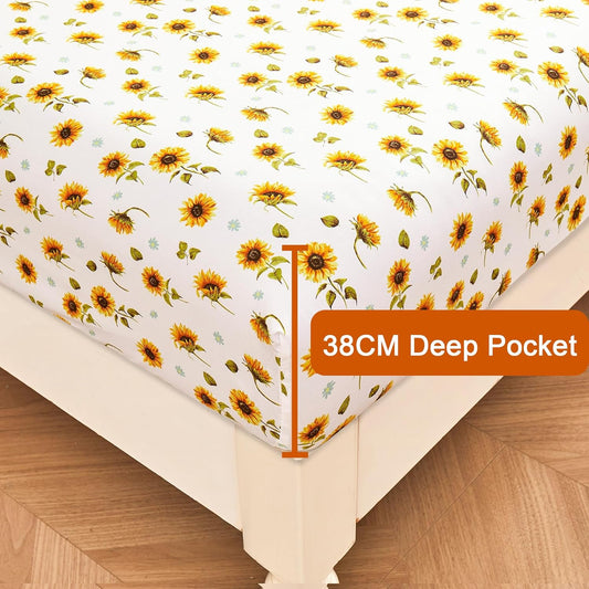 Sunflower Fitted Bed Linen Set
