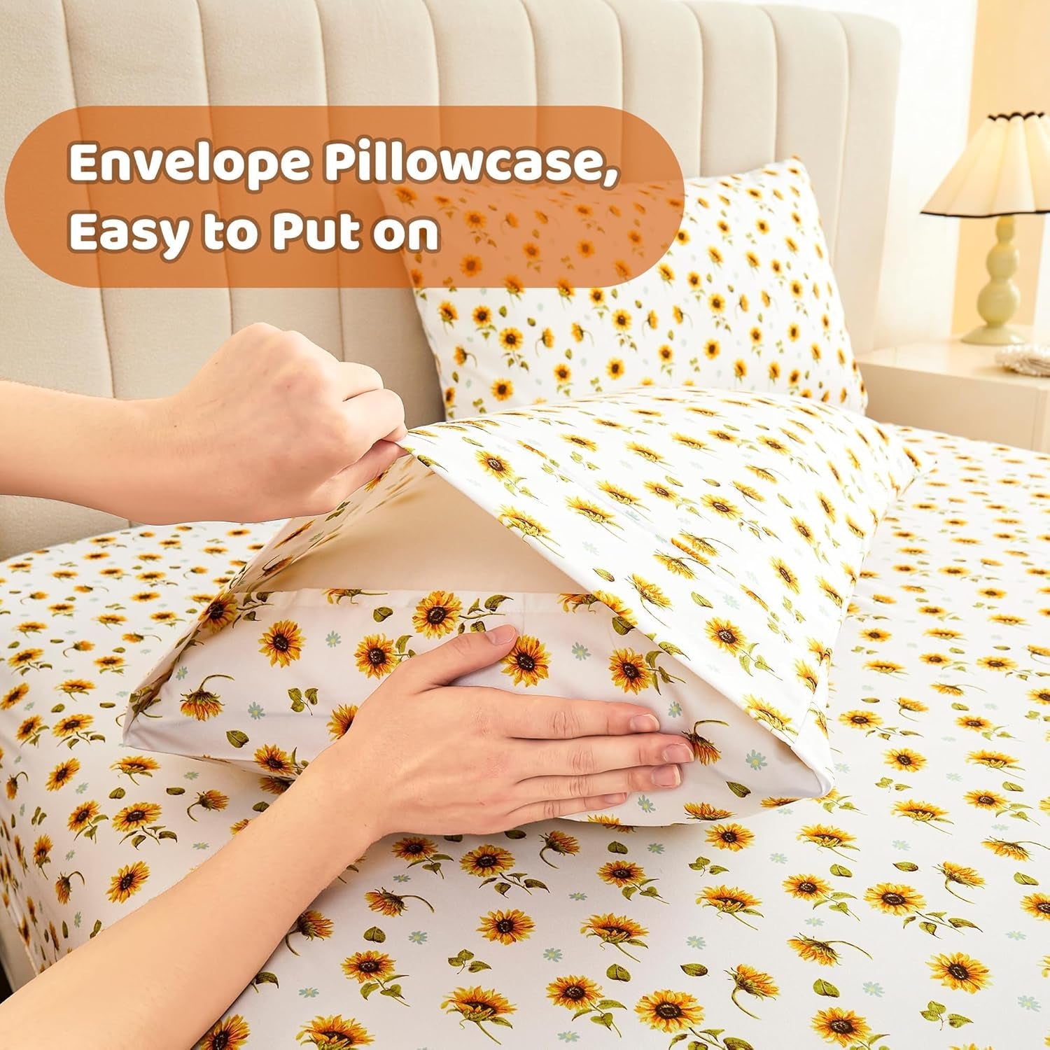Sunflower Fitted Bed Linen Set