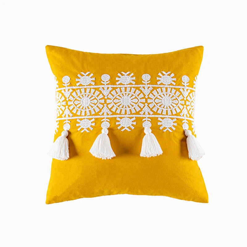 Boheman Mustard Cushion