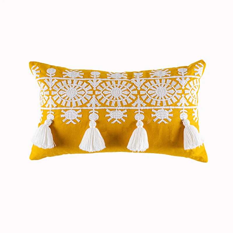 Boheman Mustard Cushion