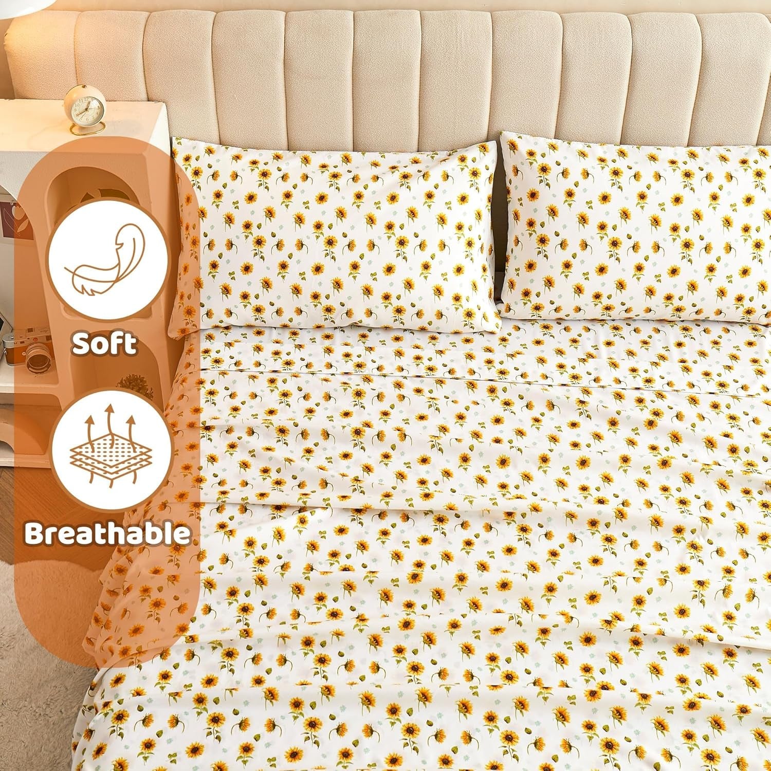 Sunflower Fitted Bed Linen Set
